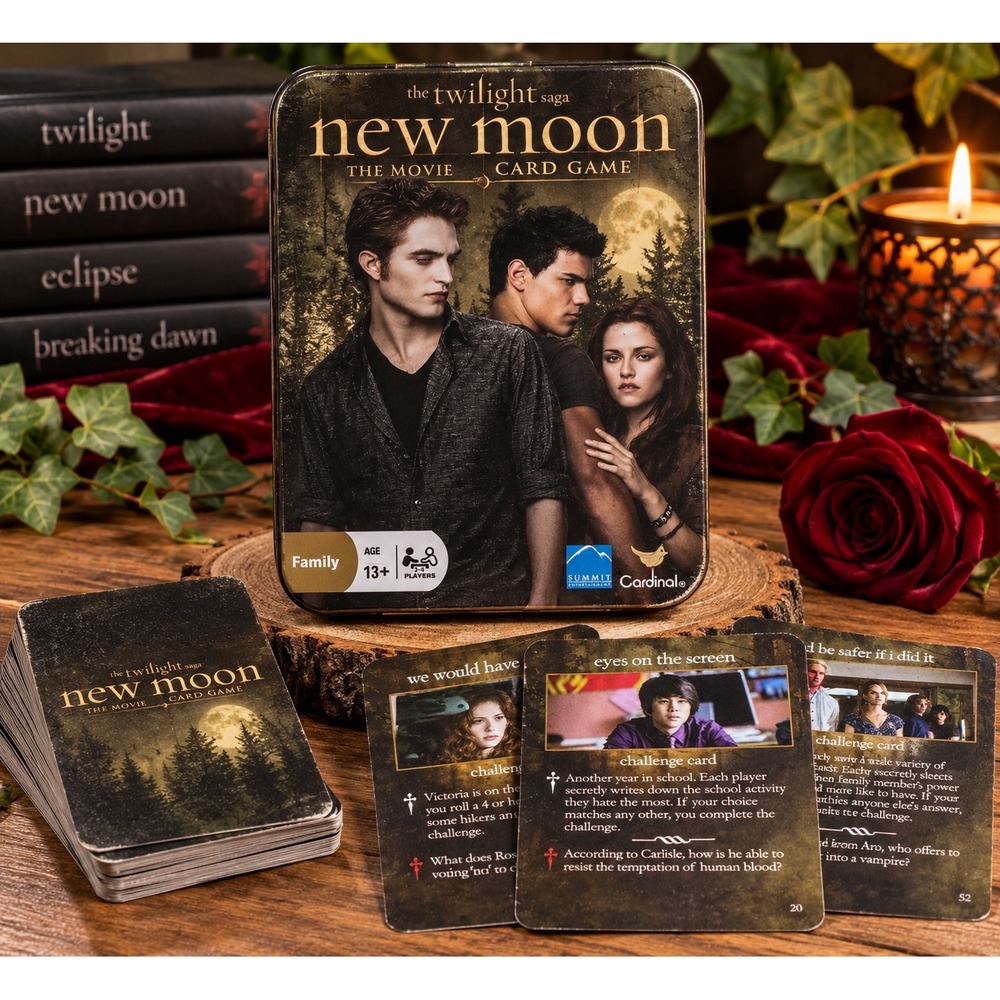Twilight Saga New Moon The Movie Card Game in Collectible Tin Cardinal Games